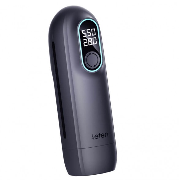HK LETEN - Turbo Black Hole Masturbator Standard Edition (Chargeable - Black)